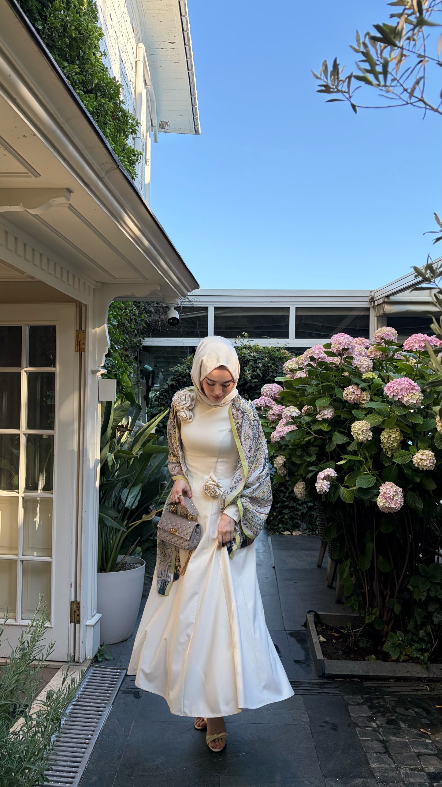 Ecru Roselle Dress