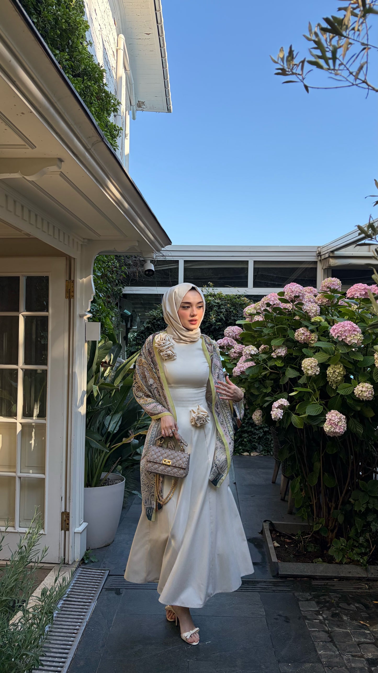 Ecru Roselle Dress