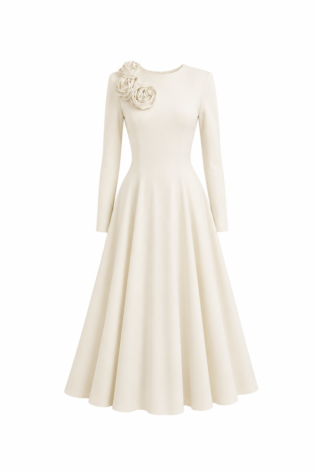 Ecru Roselle Dress