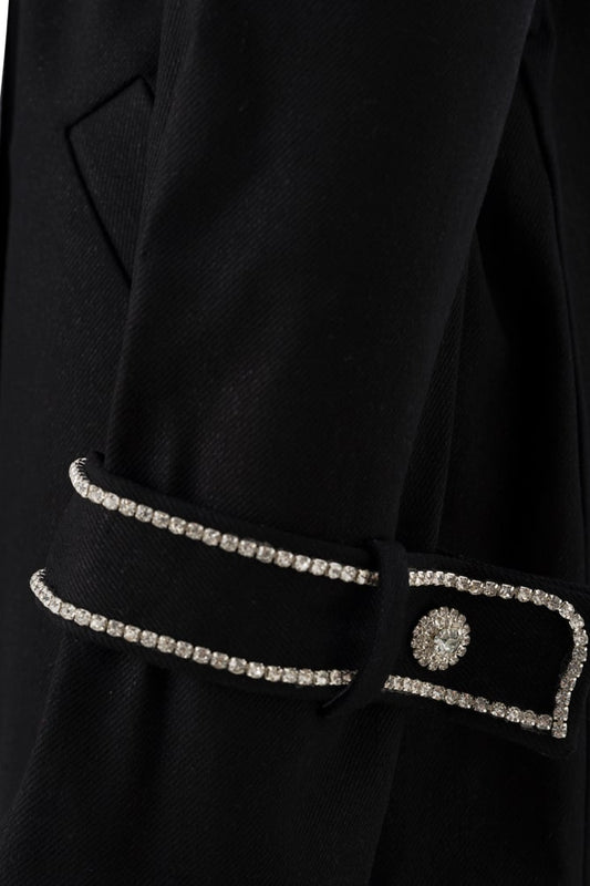 Taş İşlemeli Trençkot